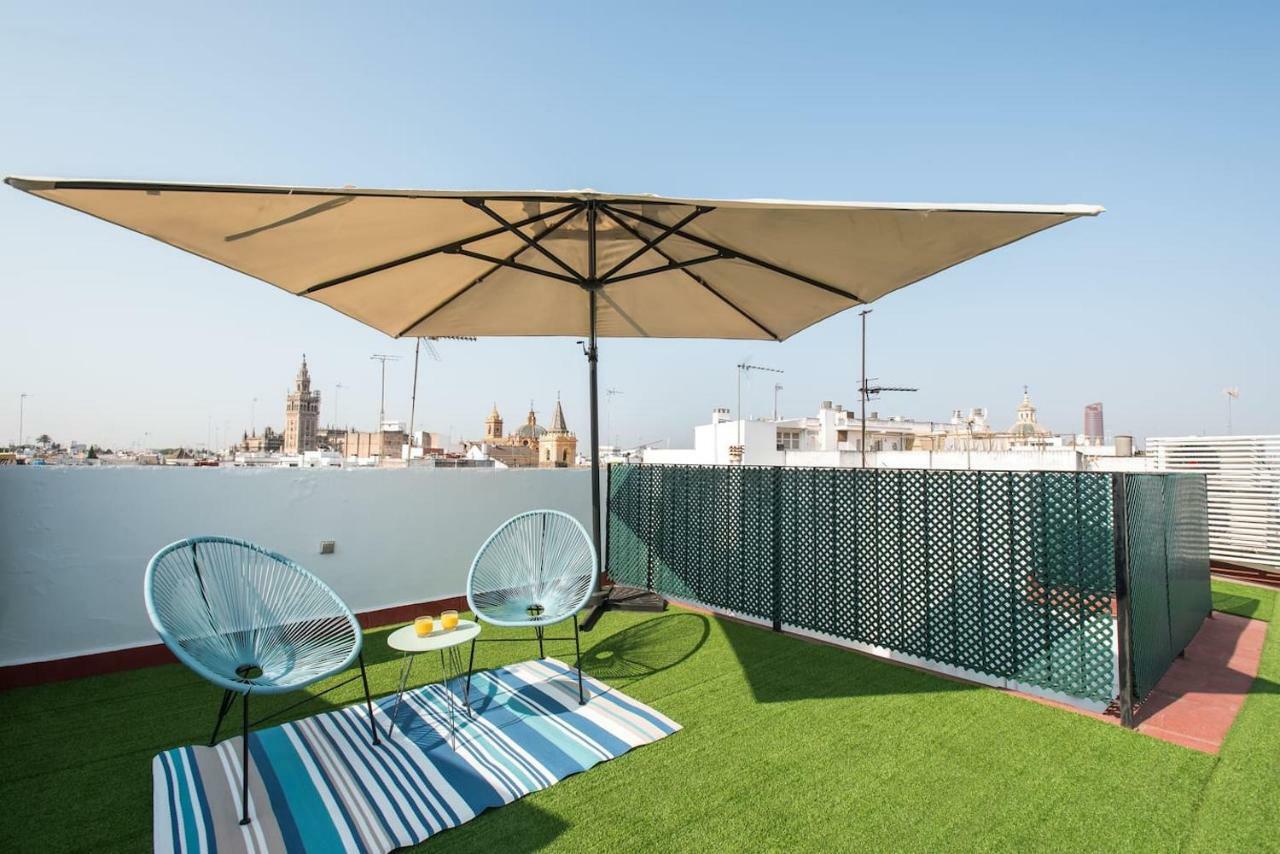 Atico Centrico Con Vistas Apartment เซบีญา ภายนอก รูปภาพ