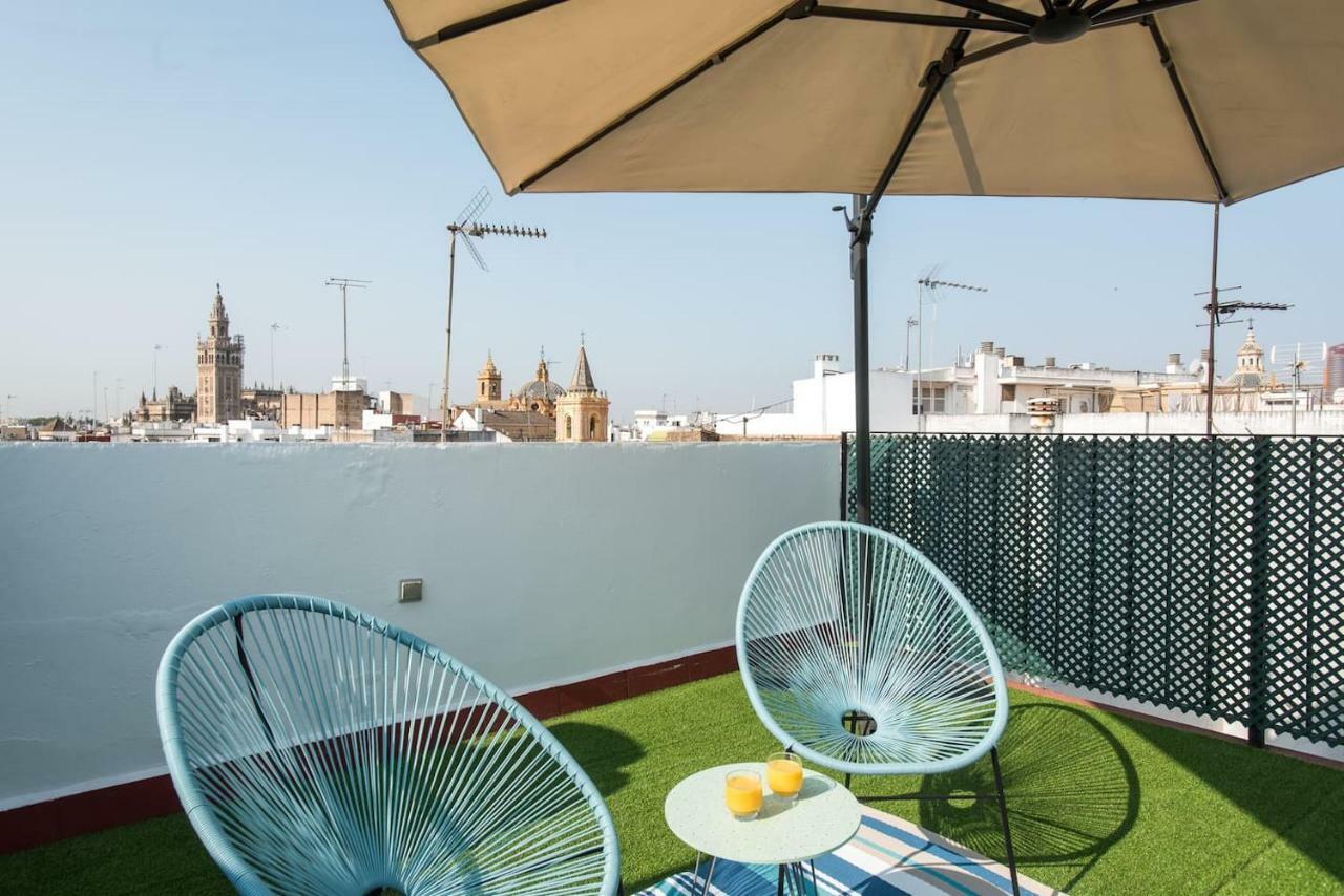 Atico Centrico Con Vistas Apartment เซบีญา ภายนอก รูปภาพ