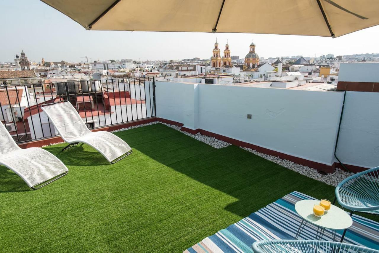 Atico Centrico Con Vistas Apartment เซบีญา ภายนอก รูปภาพ